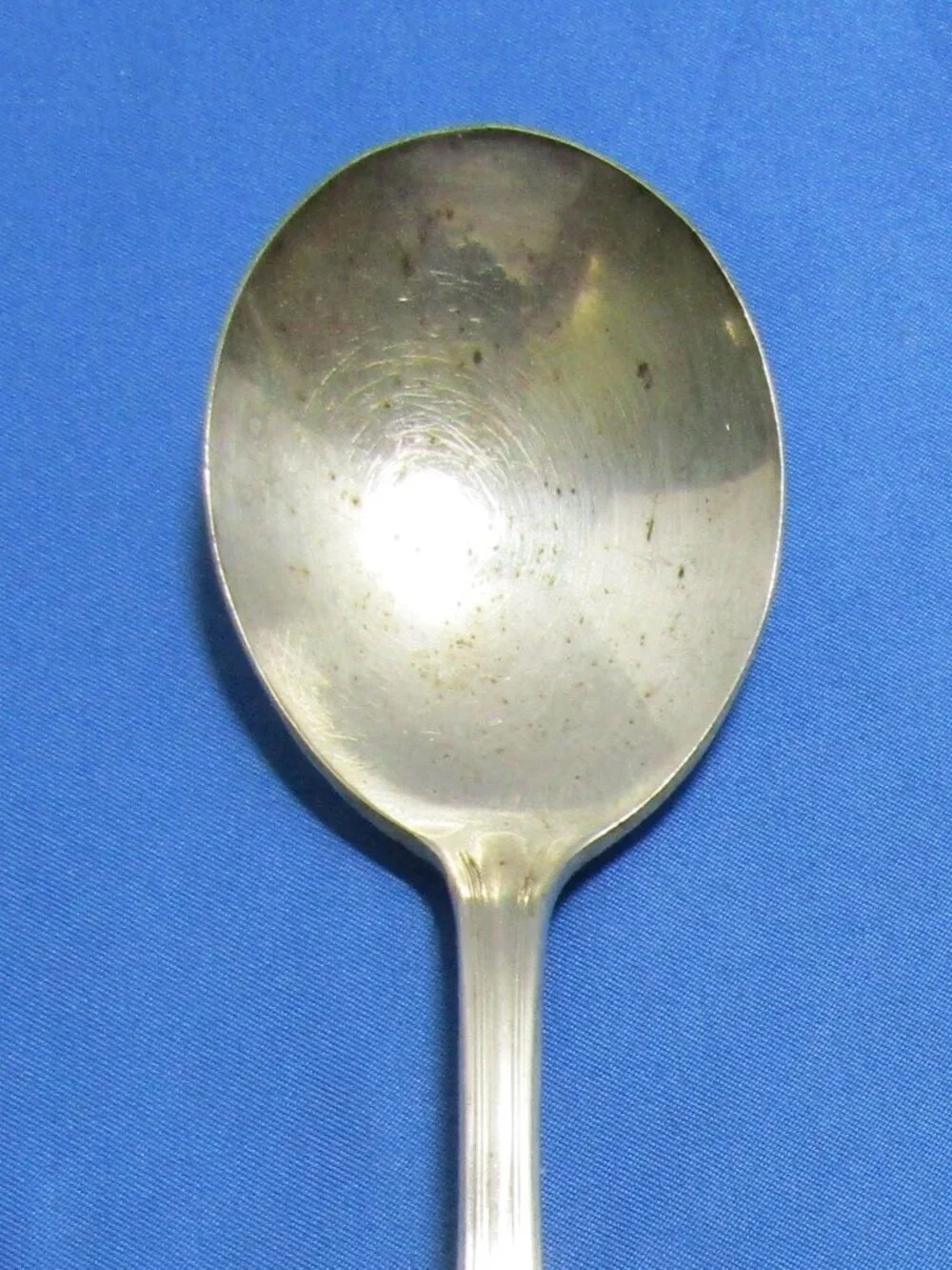 Vtg. GUMBO SOUP SPOON WM ROGERS INT'L silverplate: CALIFORNIA BLOSSOM 1941
